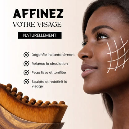 NOLIVA - Brosse sculptante pour le visage