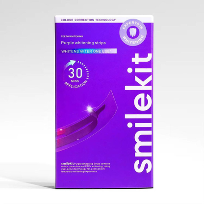 SmileKit - Bandes blanchissantes & Soin du Sourire