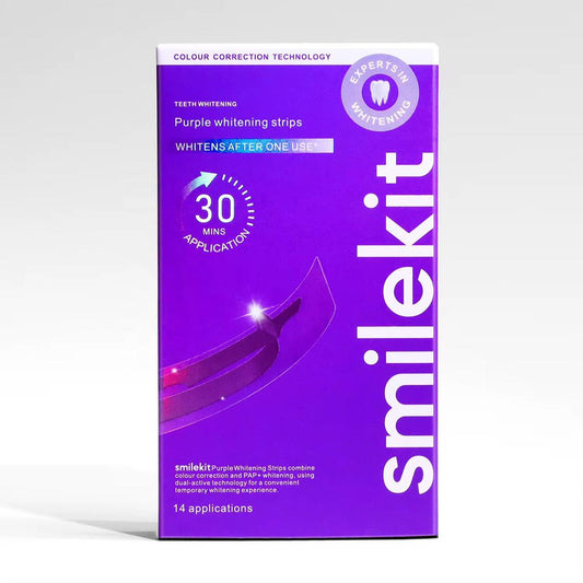 SmileKit - Bandes blanchissantes & Soin du Sourire