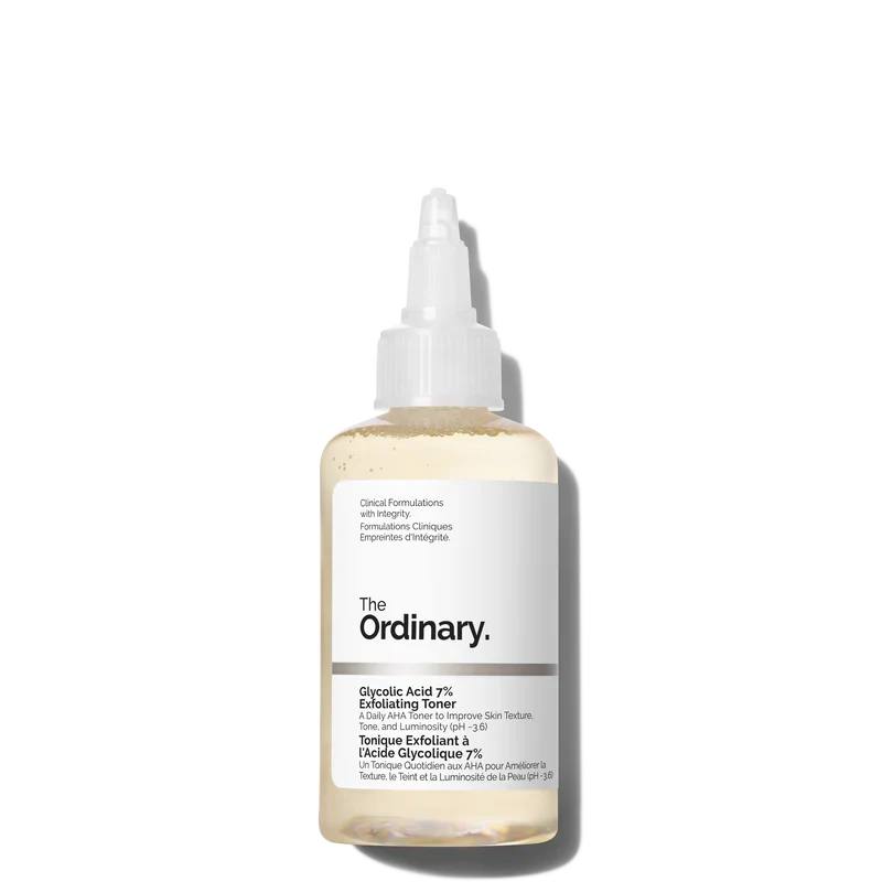 The Ordinary Acide Glycolique 7% Formule 100ml - Anti-imperfections & Teint éclatant