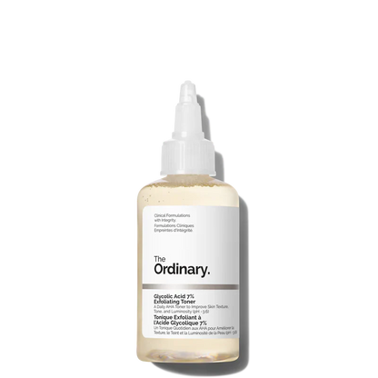 The Ordinary Acide Glycolique 7% Formule 100ml - Anti-imperfections & Teint éclatant
